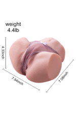 Vicky 4.4 lbs Torso Adult Toy with Realistic Vagina and Hips, Male Masturbator, Vibrating Sex Doll [US In Stock] - Image 9
