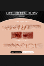 Miah - 21.6ft/55cm Vibrator In Stock Yeloly TPR Real Dolls[In Stock | Us Only ] - Image 4