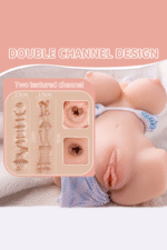 Elu Vibrating Doll Vibrating female sex doll torso adult sex toy for men realistic genital massager - Image 3