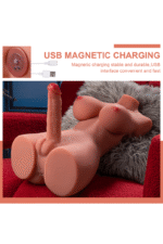 He Mengsha (transgender) TPE Shemale Torso Sex Doll with Realistic - Image 5