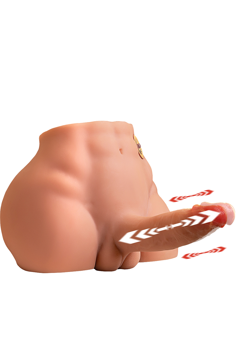 7.7 3D Realistic Butt Masturbator | Vibrating & Thrusting for Shared Spaces - Image 1