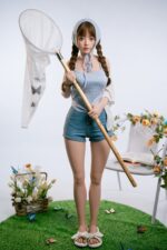 Butterfly-catching Girl-style  Willow  Realistic silicone sex doll  Summer Pastoral  Pastoral Girl