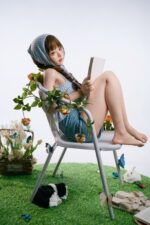 Butterfly-catching Girl-style  Willow  Realistic silicone sex doll  Summer Pastoral  Pastoral Girl - Image 10