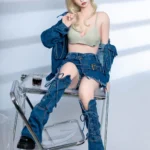 Sleek crisp Marlene Realistic silicone sex doll Outstanding in temperament Stylish